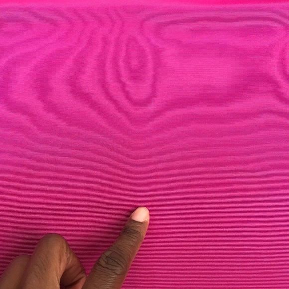 Size 8 - Ann Taylor Womens Sheath Dress Pink Back Zip Bow Sleeveless Above Knee - Picture 12 of 12